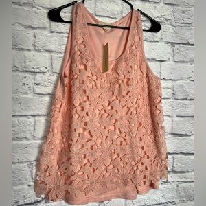 Late August Floral Sleeveless Blouse